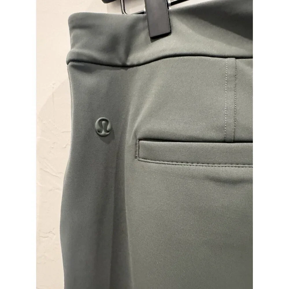 Lululemon Tapered-Leg Mid-Rise Crop 25" *Luxtreme Dark Forest Size Medium - Picture 14 of 16